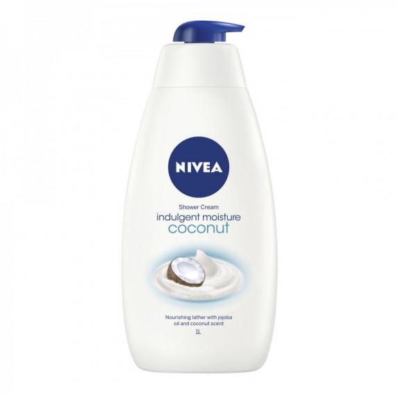 Nivea Shower Cream Indulgent Moisture Coconut 1L