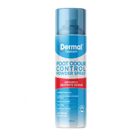 Buy Dermal Therapy Foot Odour Control Spray 210ml Online Pharmacy Direct AU