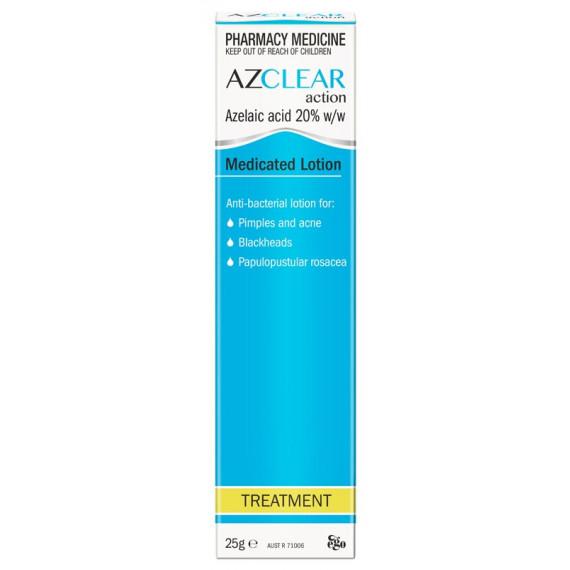 Ego Azclear Medicated Lotion 25g acne relief and clear skin - Pharmacy Direct
