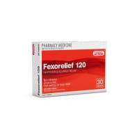 Pharmacy Action Fexorelief 120mg 30 Tablets