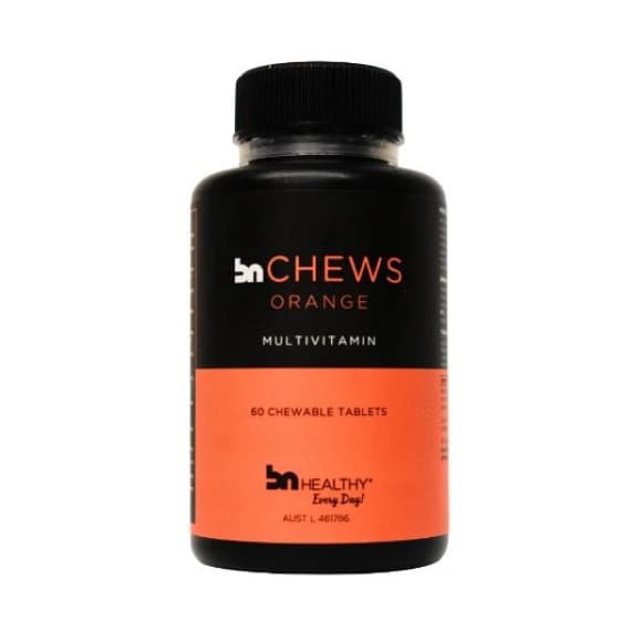 BN Chews Orange Multivitamins 60 Chewable Tablets for daily health - Pharmacy Direct