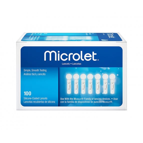 Contour Next Microlet Lancets Box 100 Pack