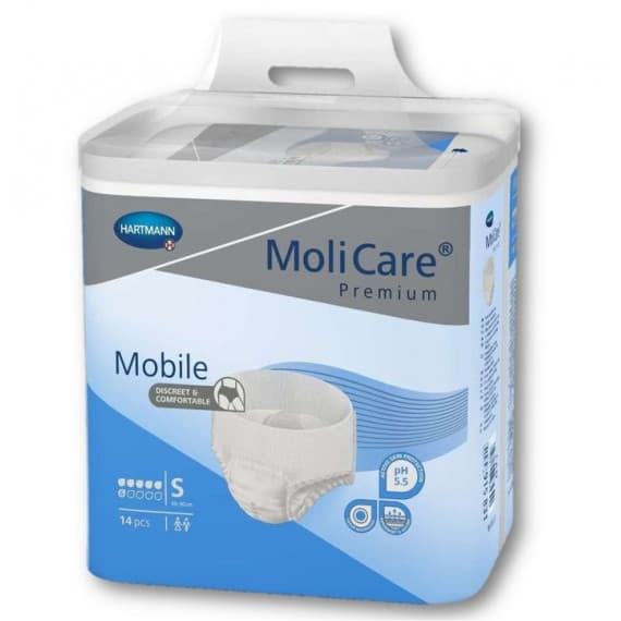 Molicare Premium Mobile 6 Drops Small 14 Pack at Pharmacy Direct