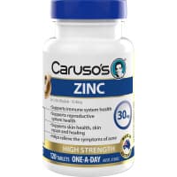 Carusos Zinc 120 Tablets