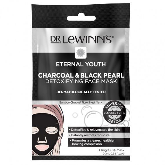 Dr. Lewinn's Eternal Youth Charcoal & Black Pearl Detoxifying Face Mask 1 Pack