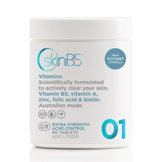 Skin B5 Extra Strength Acne Control 60 Tablets