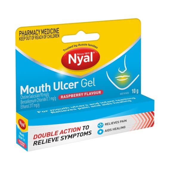 Nyal Mouth Ulcer Gel 10g soothing relief – Pharmacy Direct