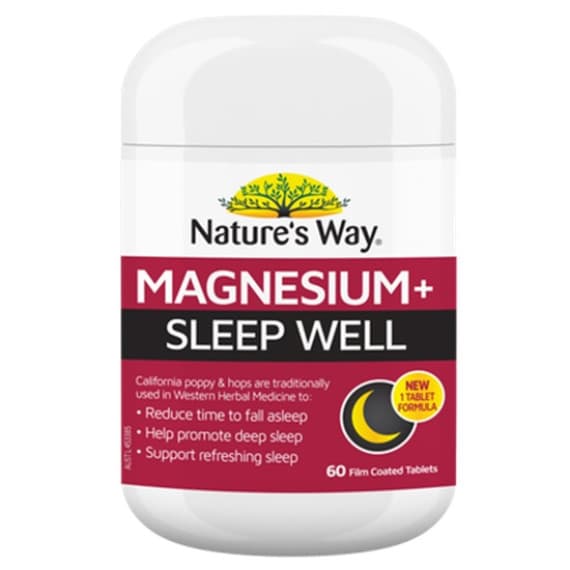 Natures Way Magnesium Sleep Well 60 Tablets