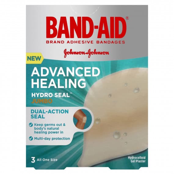 Band-Aid Advanced Healing Hydro Seal Jumbo 3 Pack at Pharmacy Direct