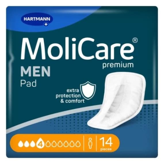 Buy MoliCare Premium Men Pads 4 Drops 14 Pack Online Pharmacy Direct AU