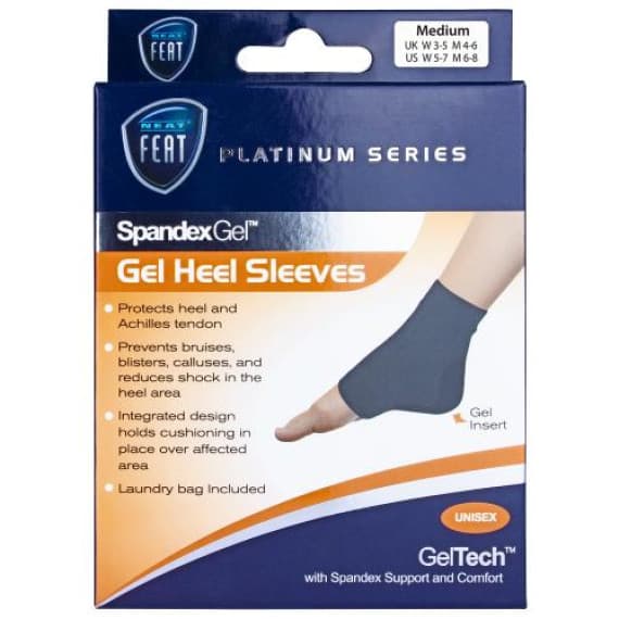 Buy Neat Feat Spandex Gel Heel Sleeve Medium Online Pharmacy Direct AU