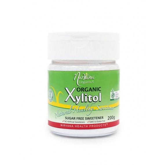 Buy Nirvana Organics Organic Xylitol Refillable Shaker Pack 200g Online Pharmacy Direct AU
