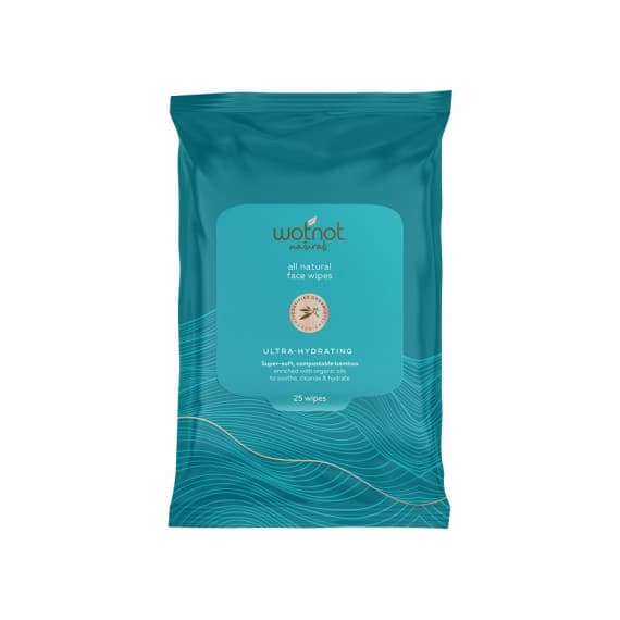 Wotnot Hydrating Facial Wipes 25 Pack for Gentle Cleansing and Skin Care – Pharmacy Direct