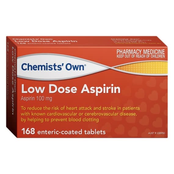 Chemists Own Low Dose Aspirin 168 Tablets