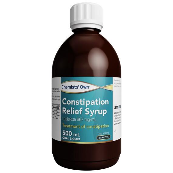 Chemist's Own Lactulose Liquid 500ml - Gentle Relief for Constipation - Pharmacy Direct