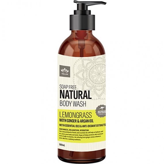 Nelum Natural Body Wash Lemongrass 500ml - Buy Online at Pharmacy Direct