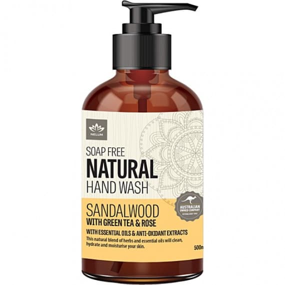 Nelum Natural Hand Wash Sandalwood for Gentle Cleansing - Buy Online at Pharmacy Direct