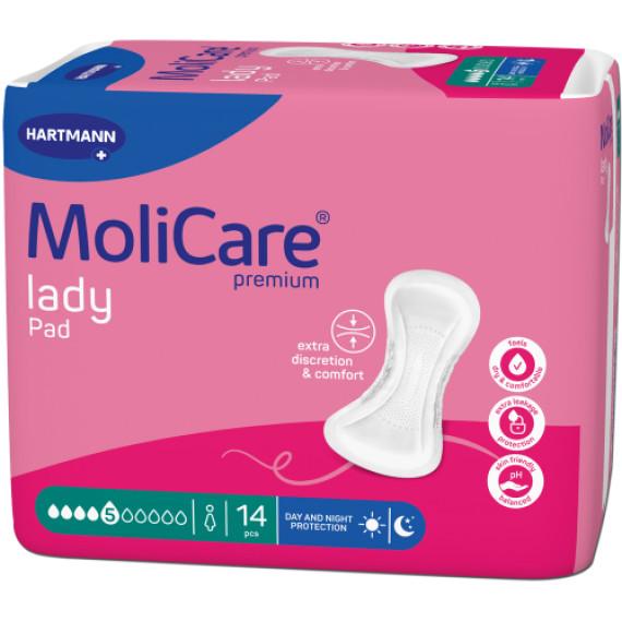 Buy MoliCare Premium Lady Pad 5 Drops 14 Pack Online Pharmacy Direct AU