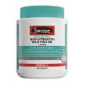 Swisse Odourless High Strength Wild Fish Oil 1500mg 400 Capsules