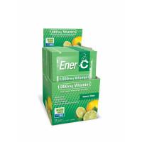 Ener C Oral Powder Effervescent Drink Mix Lemon Lime 9.5g 12 Pack