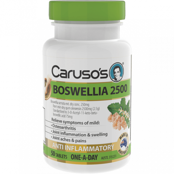 Caruso's Boswellia 2500 50 Tablets