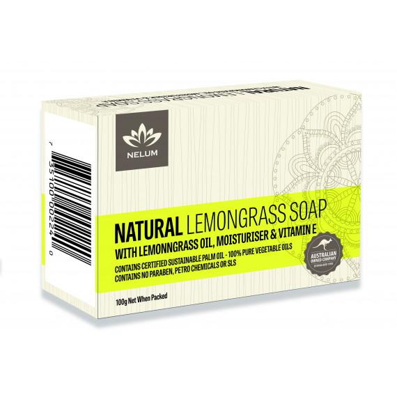 Nelum Natural Soap Bar Lemongrass 100g