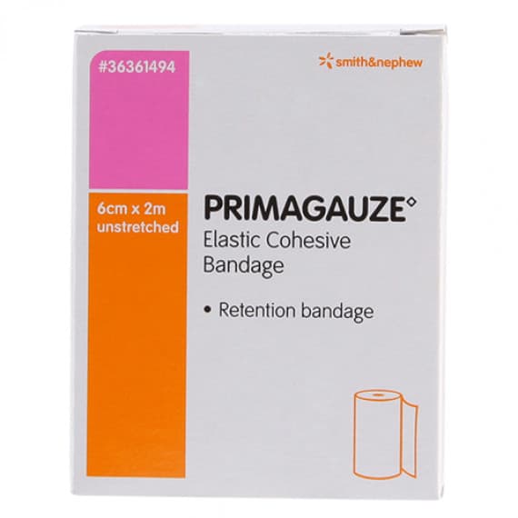 Primagauze Elastic Cohesive Bandage 6cm x 2m for Secure Support – Pharmacy Direct