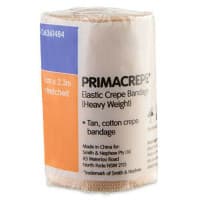 Primacrepe Elastic Crepe Bandage Heavy Tan 7.5cm x 2.3m