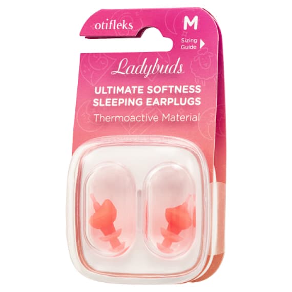 Otifleks LadyBuds Sleeping Earplugs Medium 1 Pair for Sleep at Pharmacy Direct