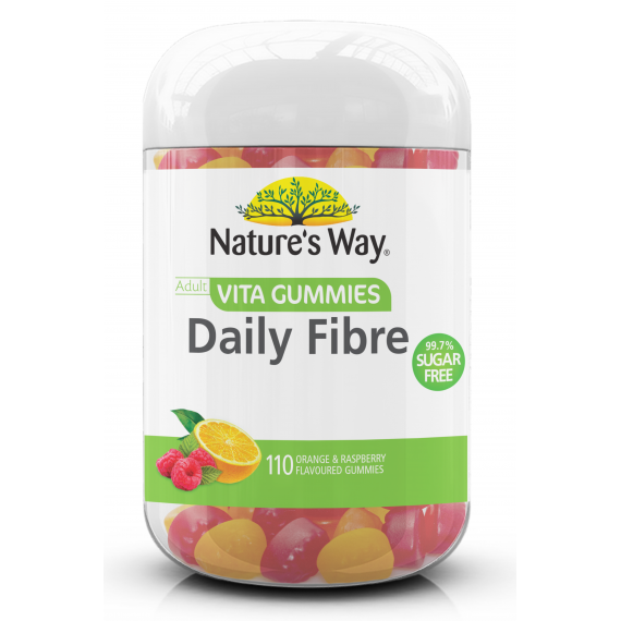 Buy Natures Way Adult Vita Gummies Daily Fibre Gummies 110 Online Pharmacy Direct AU