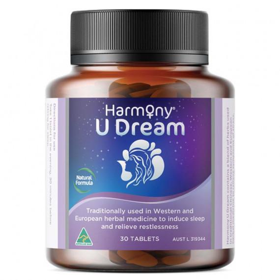 Harmony U Dream 30 Tablets for restful sleep support – Pharmacy Direct