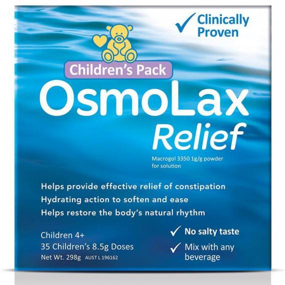 OsmoLax Relief Macrogol Osmotic Laxative Powder Childrens Pack 35 Doses 298g