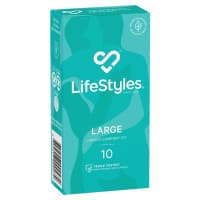 LifeStyles Large Condoms 10 Pack
