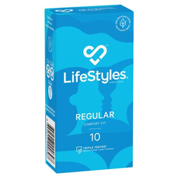 Lifestyles Regular Condoms 10 Pack online at Pharmacy Direct