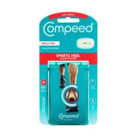Compeed Sports Heel Blister Plasters 5 Pack Expiry Date 03/26