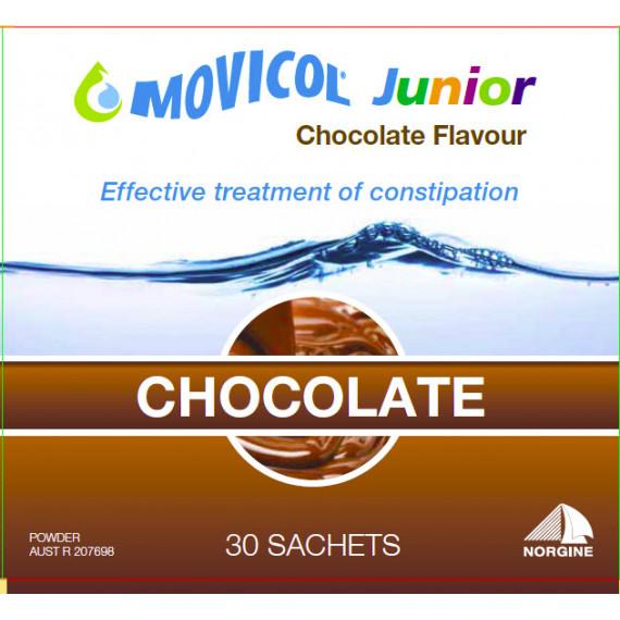 Buy Movicol Junior Chocolate 30 Sachets Online Pharmacy Direct AU