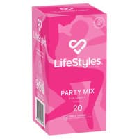 LifeStyles Party Mix Condoms 20 Pack