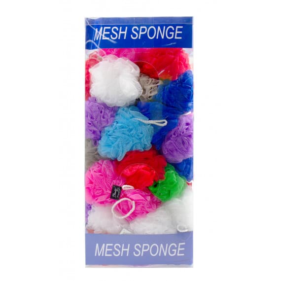 Buy Lenan Bath and Shower Netting Sponge 1 Piece Assorted Colours Online Pharmacy Direct AU