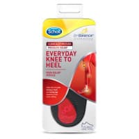 Scholl In-Balance Orthotics Everyday Knee To Heel Insole Small 1 Pair