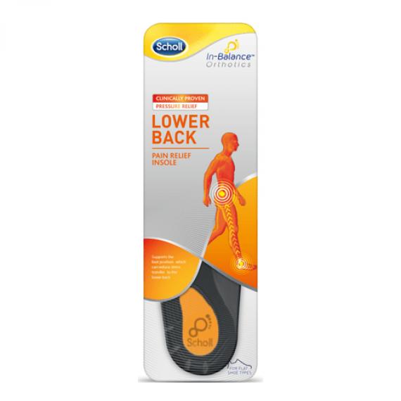 Buy Scholl In Balance Orthotics Lower Back Insole Medium 1 Pair Online Pharmacy Direct AU