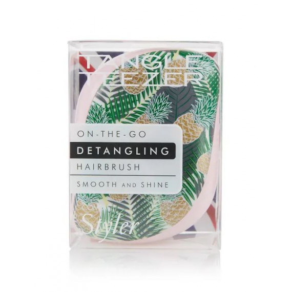 Tangle Teezer Compact Styler Detangling Hairbrush Palms and Pineapples