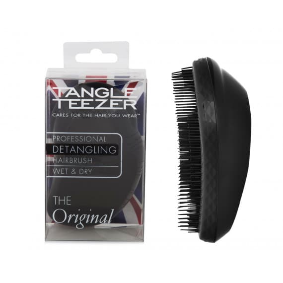 Tangle Teezer Panther Black Hairbrush - Gentle Detangling | Pharmacy Direct