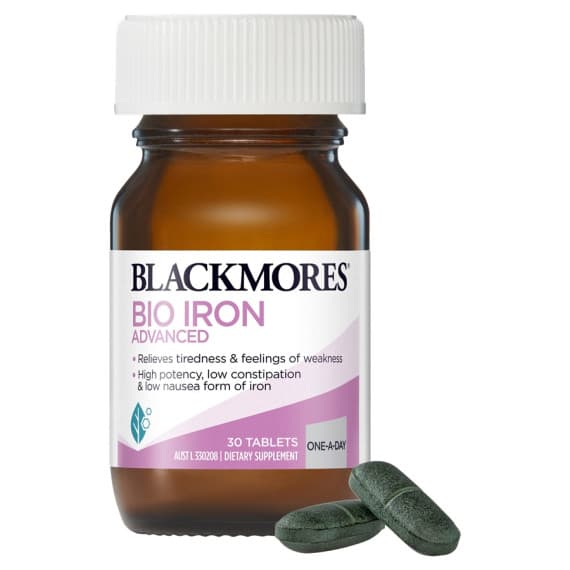 Blackmores Bio Iron Advanced 30 Tablets