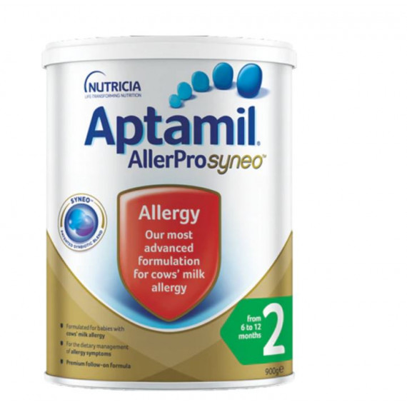 Aptamil AllerPro Syneo 2 Infant Formula 6 to 12 Months 900g