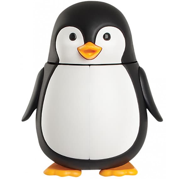 Piksters Penguin Toothbrush Holder - Fun and hygienic kids bathroom accessory at Pharmacy Direct