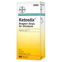 Ketostix Urinalysis Strips 50 Strips