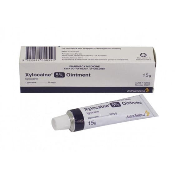 Xylocaine Ointment 5 Percent 15g topical pain relief cream - Pharmacy Direct
