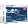 Pharmacy Action Cold and Flu Relief PE Day and Night 48 Tablets