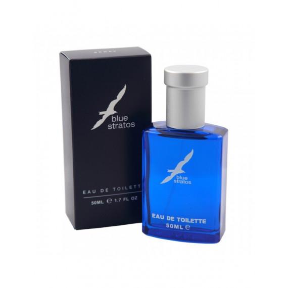 Blue Stratos Eau de Toilette Spray 50ml fresh citrus lavender scent - Pharmacy Direct