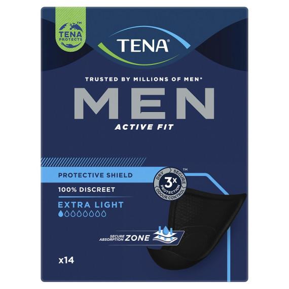 Tena Men Protective Shield Level 0 14 Pack discreet protection - Pharmacy Direct